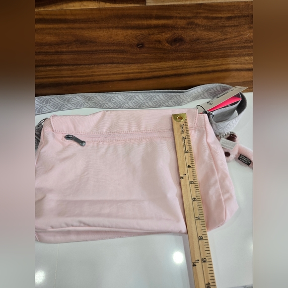 Kipling Bag Crossbody Shoulder Light Pink Monkey Keychain, NEW BAY - Picture 12 of 17